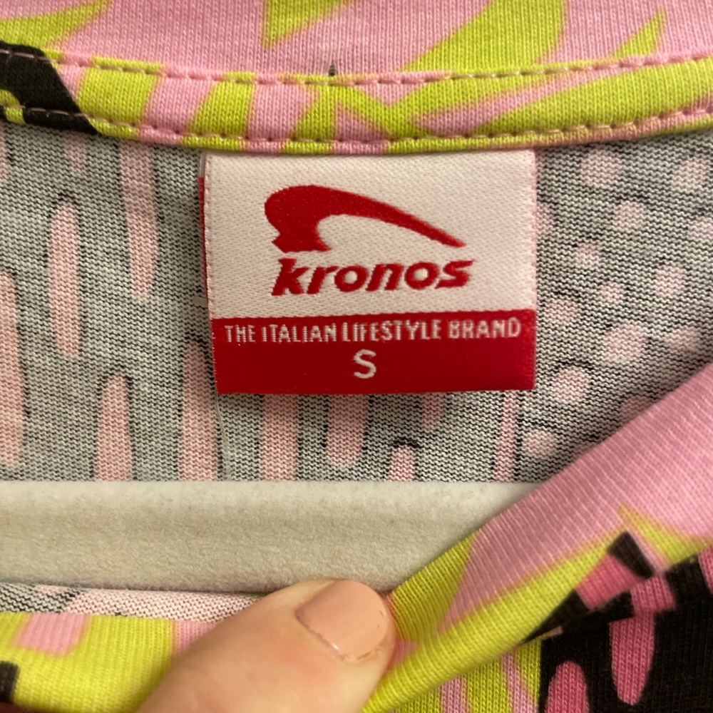 Kronos cotton shirt dress size S